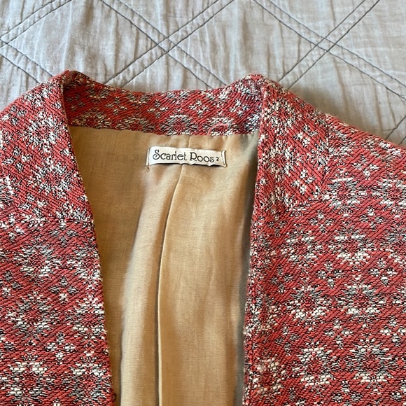 Brocade blazer made in France - Picture 2 of 7